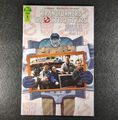 Transformers Ghostbusters #1 Comic - IDW - Scarce Movie Photo Con Variant Cover