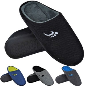 men's clog slippers memory foam