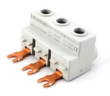 Siemens 3RV1925-5AB Feeder Lug, 63Amp, 3-Phase, Supply Terminal, 3RV19255AB