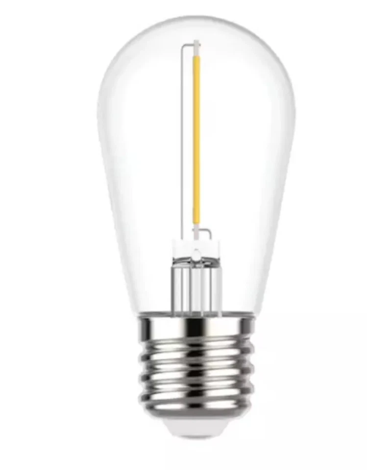GE Vintage 1-Watt EQ S14 Soft White Medium Base (e-26) LED Edison Decorative - Image 3 of 3