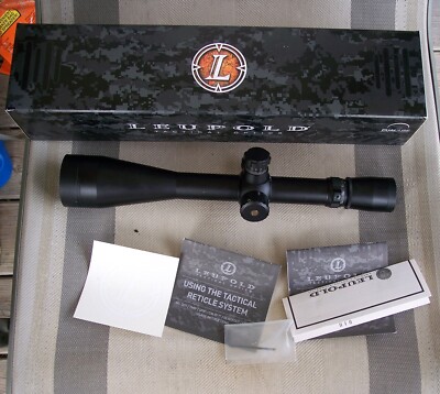 Leupold Mark 4 LR/T M1 8.5-25x50 Mil-Dot Tactical Scope 54690 MIB