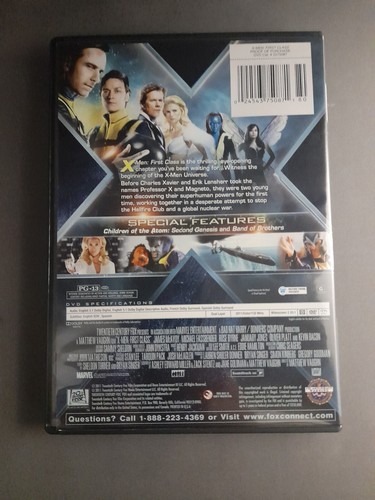 X-Men: First Class (DVD, 2011) - 第 2/3 張圖片