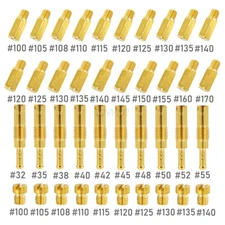 Carburetor 30Pc Main Jets+ 10Pc Slow/Pilot Jet Set #45 #48 #50 #52 #55 #150 #155