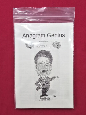 Anagramm Genie für Acorn Risc OS, Veröffentlicht Von : The Fourth Dimension