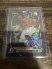 2024 1st Bowman Chrome Pascanel Ferreras RC Purple Shimmer Refractor /250 Astros