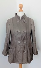 Richard Chai Leather Jacket Us 8 Uk 10