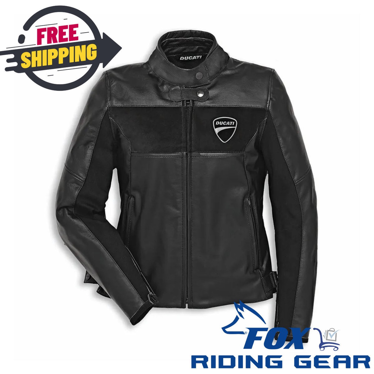 OPEN BOX - Ducati Company C2 Motorcycle Jacket - Ladies Size: 44