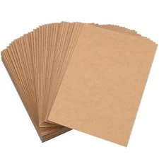 200 Sheets Chipboard 5 x 7 Inch 40pt Point Medium Weight Chipboard .04 Calipe...