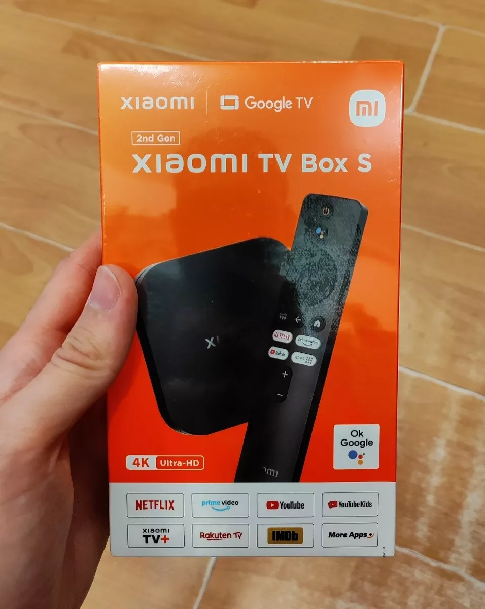 Xiaomi Mi Android TV Box S Smart Voice Remote Control Global Version 2 Gen  2023