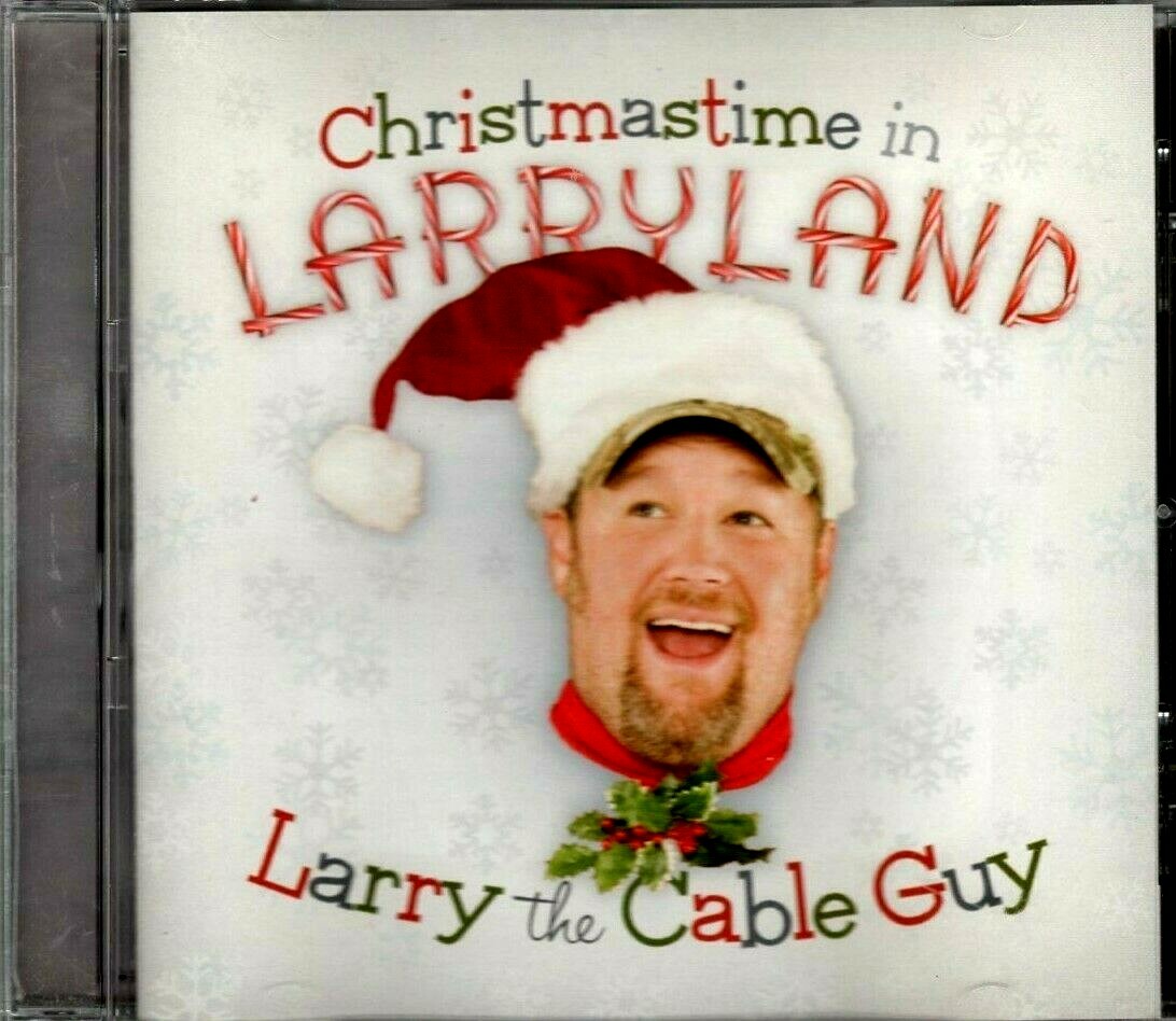 LARRY LAND CHRISTMASTIMEIN CD USED BARD CODE HOLE