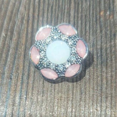Snap Jewelry Rhinestone Pink 18-20mm Fits Ginger Charms Accessories  