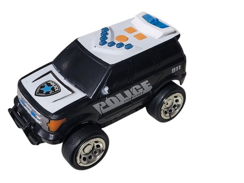 Maxx Action Police Pursuit SUV w/Lights & Sound, Friction Drive - Works Great! - Picture 4 of 6