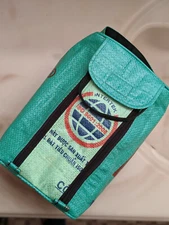 Upcycled Toiletry Bag/Dopp Kit Handmade in Cambodia SHIPS FROM USA