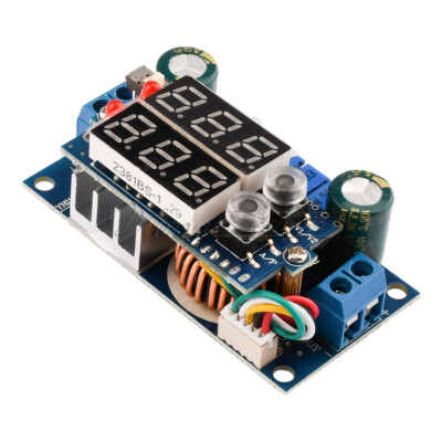 MPPT Solar Panel Controller 5A DC-DC Step-down DC/CV Charging Module LED