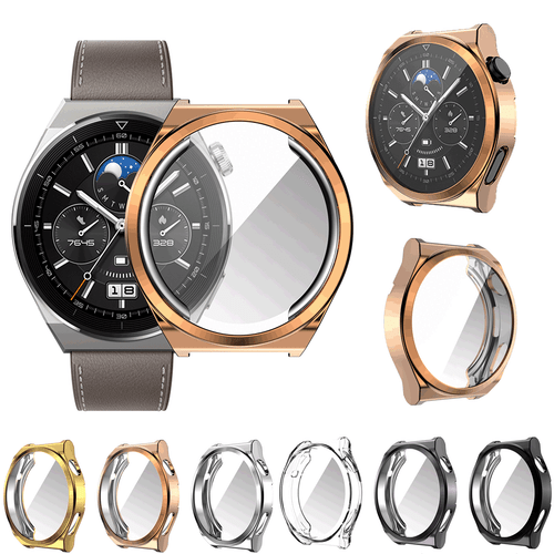 For Huawei Watch GT3 Pro 43/46mm Protective Case Screen Protector TPU Full Cover - 第 1/18 張圖片