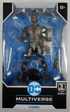 McFarlane DC Zack Snyder Justice League Cyborg 7  Action Figure New