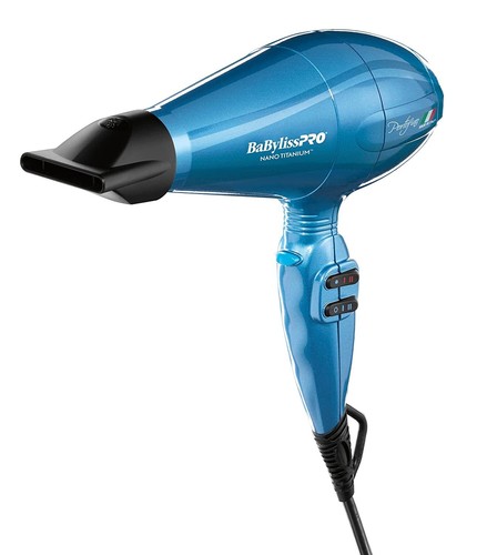 BaBylissPRO Nano Titanium Portofino Dryer Blue - 第 4/4 張圖片