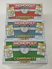 Monopoly Surprise Community Chest Blind Box SET 3 LOT Board Game Tokens Complete