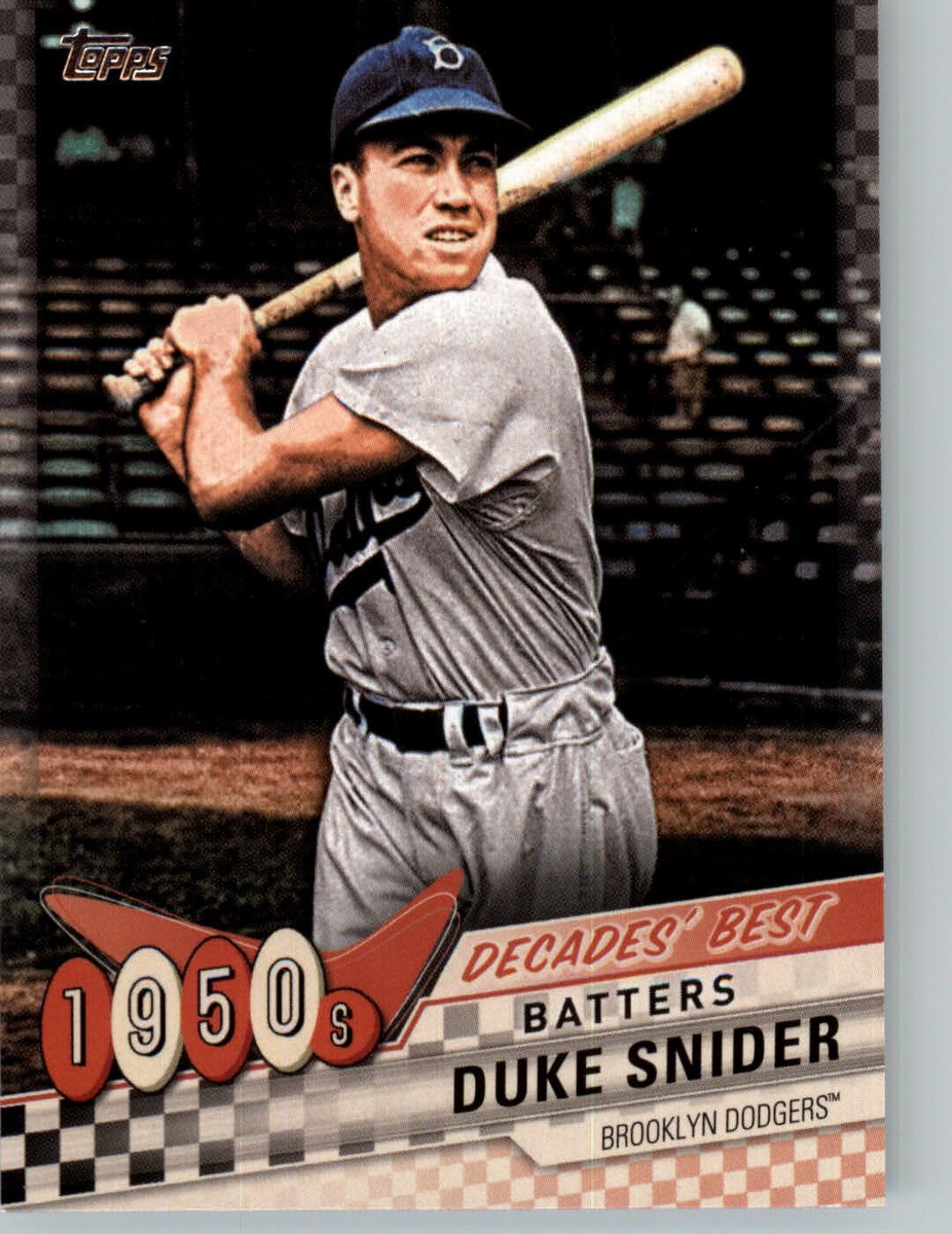 2020 Topps Series 1 Baseball DECADES BEST INSERTS - Complete your