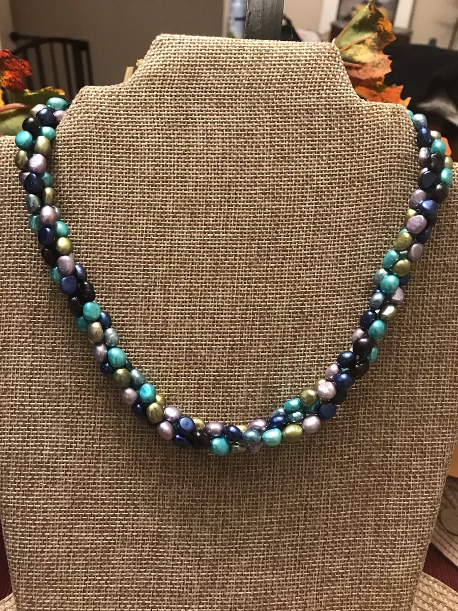 Honora multi colored pearl necklace online