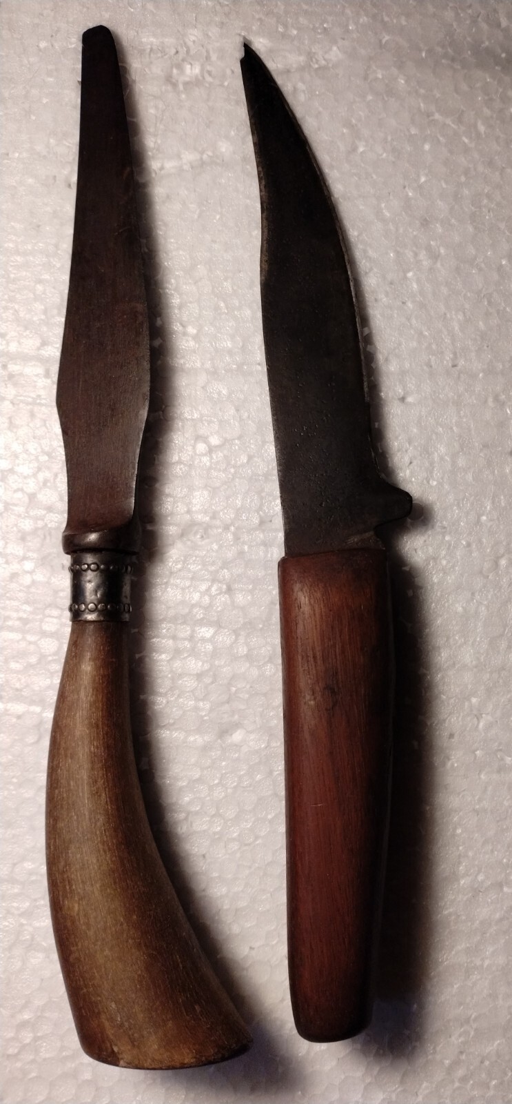 Two Fixed Blade Handmade Knives eBay