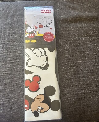 Mickey Mouse All About Mickey Peel and Stick Wall Decals. New