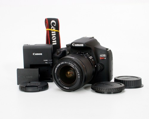 Canon EOS Rebel T7 24.1MP DSLR Camera, EF-S 18-55mm f/3.5-5.6 IS II Lens