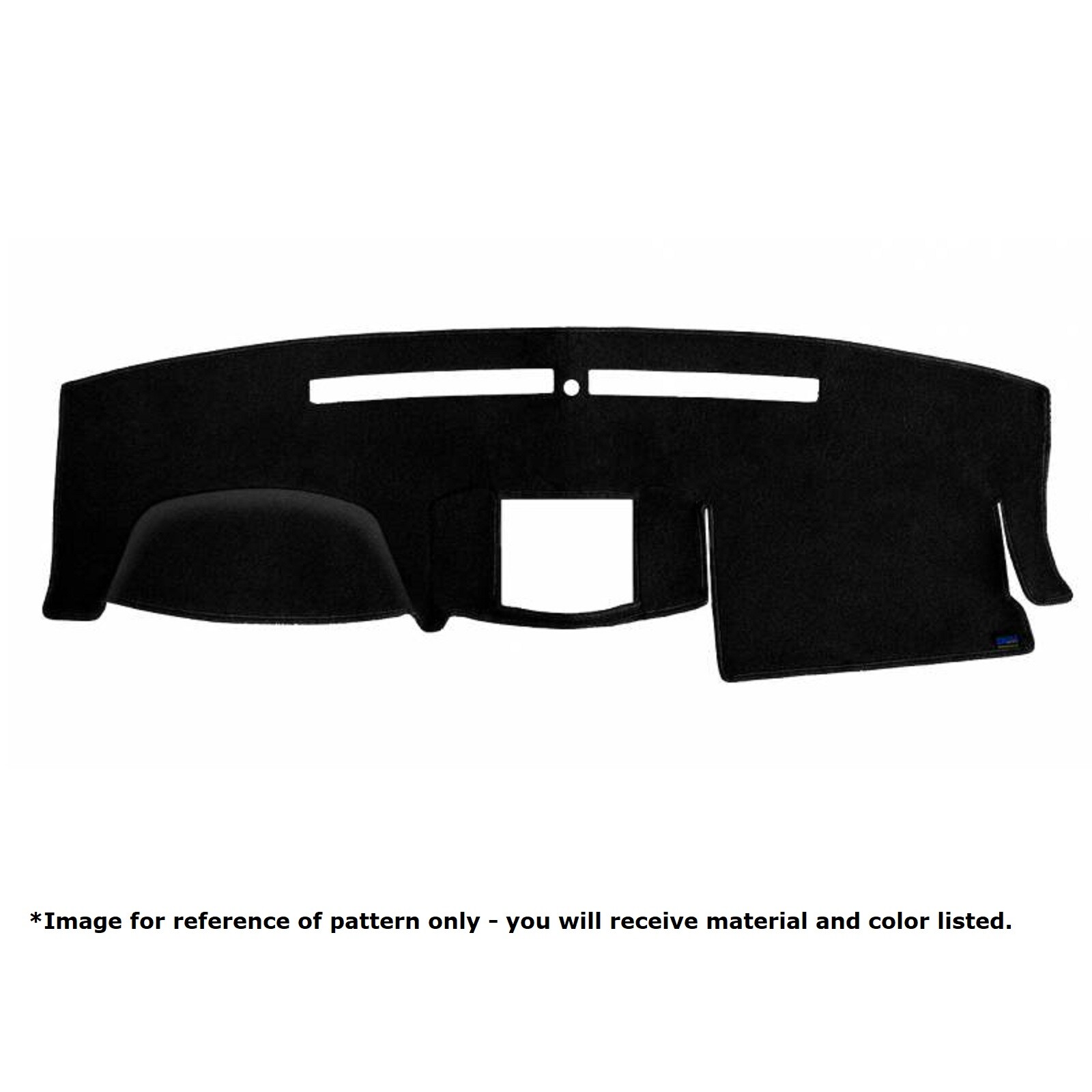 Fits Nissan Frontier 20122021 w/ Sensor Velour Dash Board Mat Medium