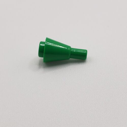 LEGO 1 x 1 Inverted Cone w/ Bar BRIGHT GREEN (x20) 11610 NEW PARTS BULK LOT - Picture 2 of 3
