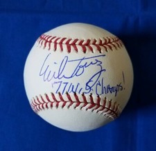 Mike Torrez Autograph Signed Baseball Ball MLB Yankees '77 World Series Champion