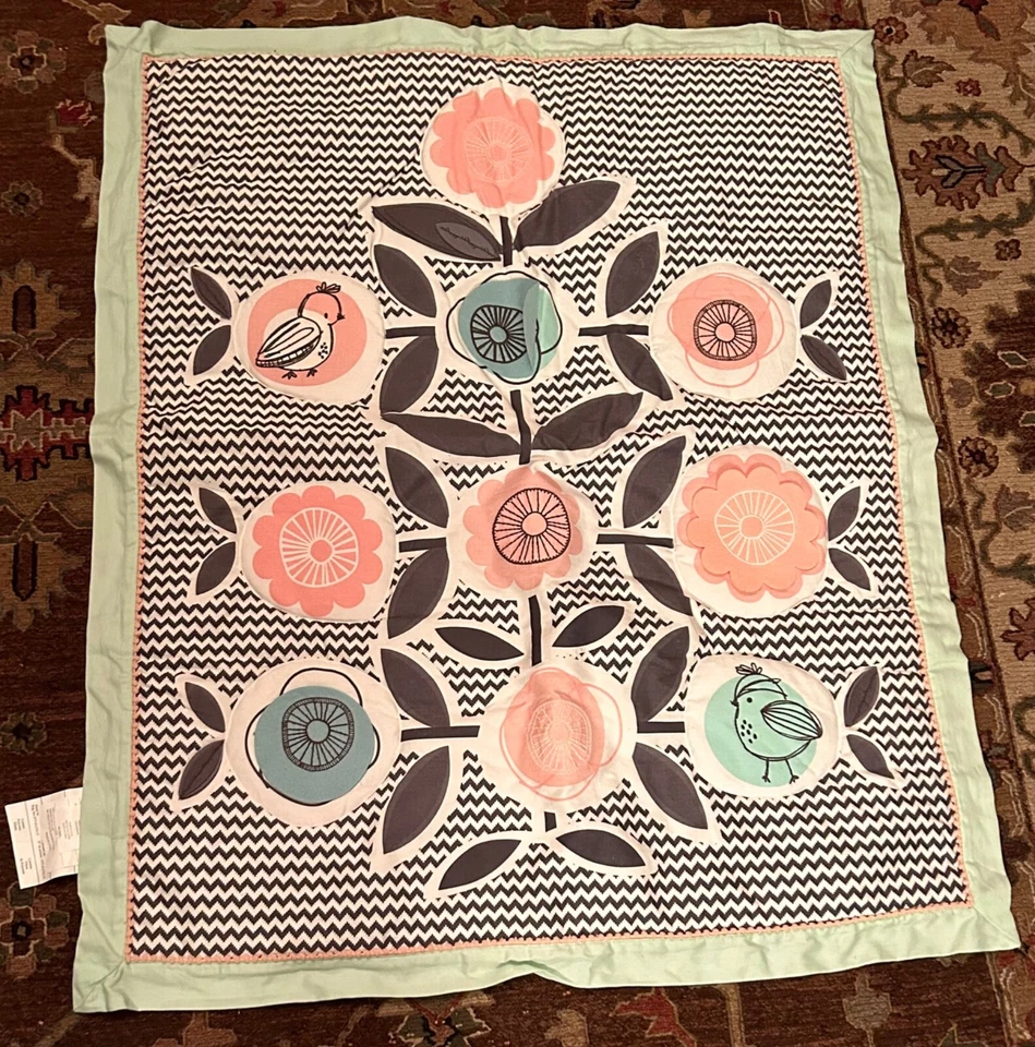 Juego de ropa de cama para cuna Lolli Living Sparrow 4 piezas - caja abierta Foto 4 de 4