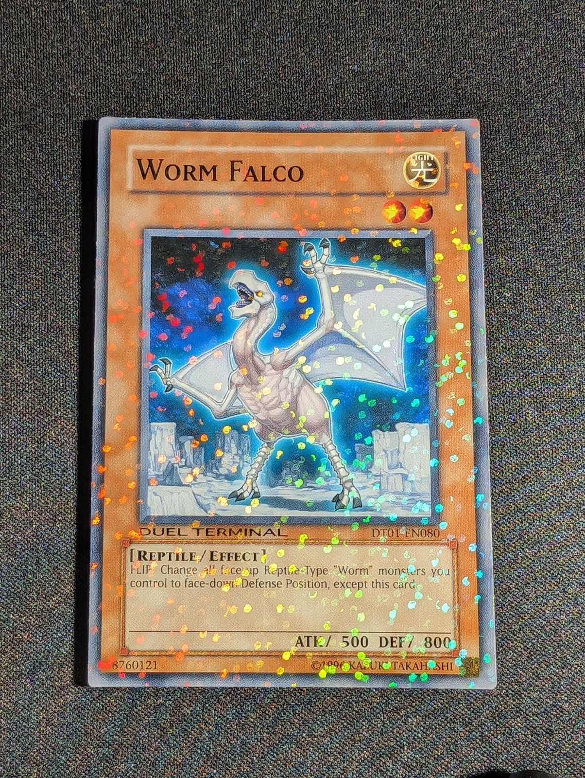 Yu-Gi-Oh! Worm Falco Card - Duel Terminal 1 Set - 1st Edition Common