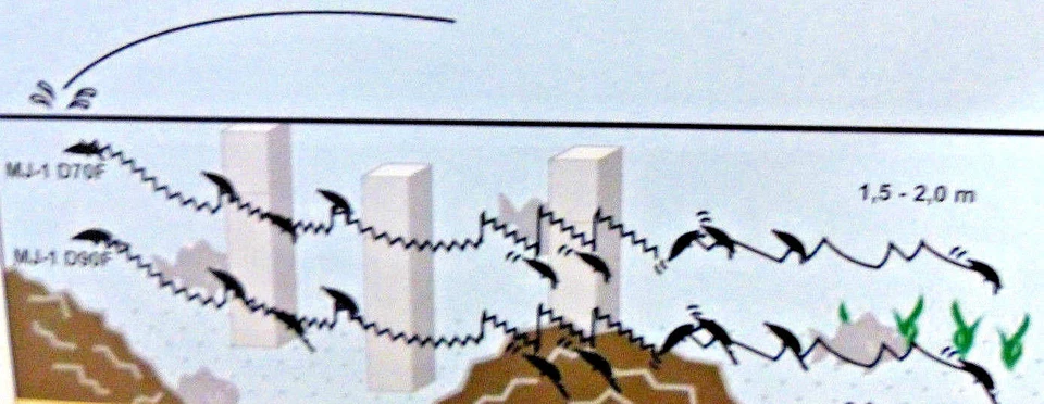 YAMASHITA MARIA JAPANWOBBLER Kunstköder Wobbler 13cm versch. Farben - Bild 2 von 2