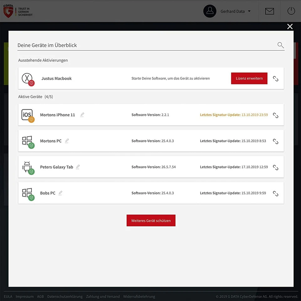 G DATA Internet Security 3 Geräte 1 Jahr 2025-2026 VOLLVERSION Original Key ESD - Bild 3 von 4