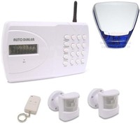 Ad05 - Gsm Witeless Intruder Alarm System Gt08141 Auto Dialler + Dummy Bell Box Ad05 - Gsm Witeless Intruder Alarm System Gt08141 Auto Dialler + Dummy Bell Box