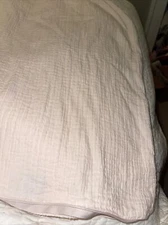 nate burkus project 62 pale pink zippered standard pillow shams cotton textured