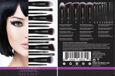 Black bombshell, 14 piece makeup brush set