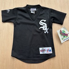 Deadstock 90s Chicago White Sox VTG Majestic Diamond Collection YOUTH Jersey M