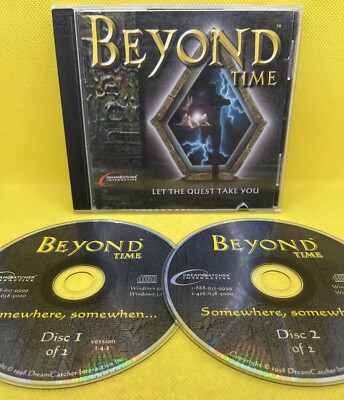 Beyond Time: Let the Quest Take You (PC, 2-Disc CD-ROM, 1997 w/ Manual)