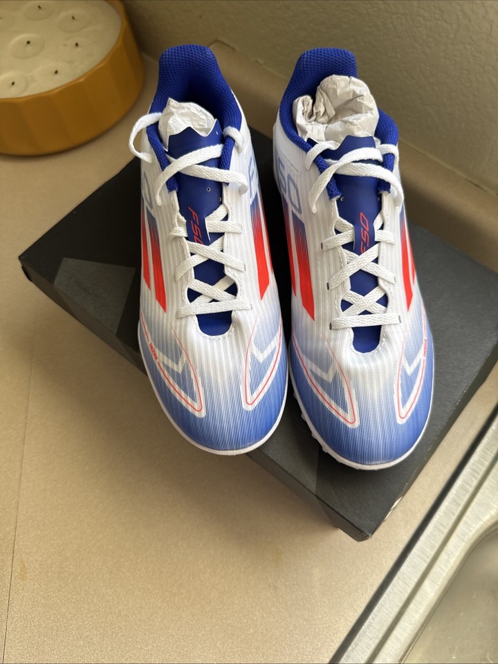 adidas F50 Club TF Men's IF1348 Indoor Soccer Sports Training Shoes