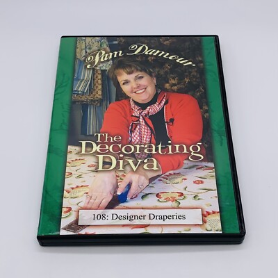 Pam Damour: The Decorating Diva - 108: Designer Draperies DVD, 2004 - Used