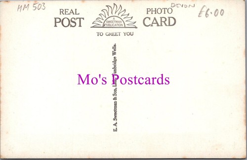 Devon Postcard - North Malton, The Square HM503 - Picture 2 of 2