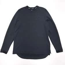 Nike Therma Flex Basketball Pullover Dark Grey Men's XLT Side Zip Vent READ