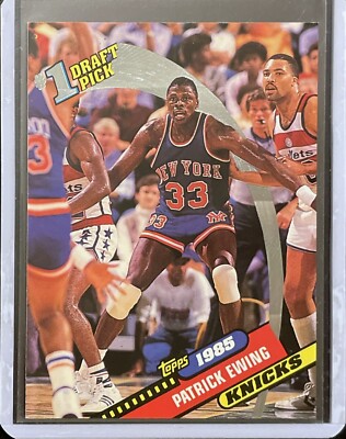 Patrick Ewing - 1993 Topps Basketball - #1 Draft Pick #5