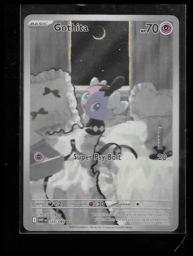 Gothita 124/086 Sv: White Flare Holo
