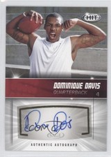 2012 SAGE Hit Auto Dominique Davis #A24 Auto 0a7