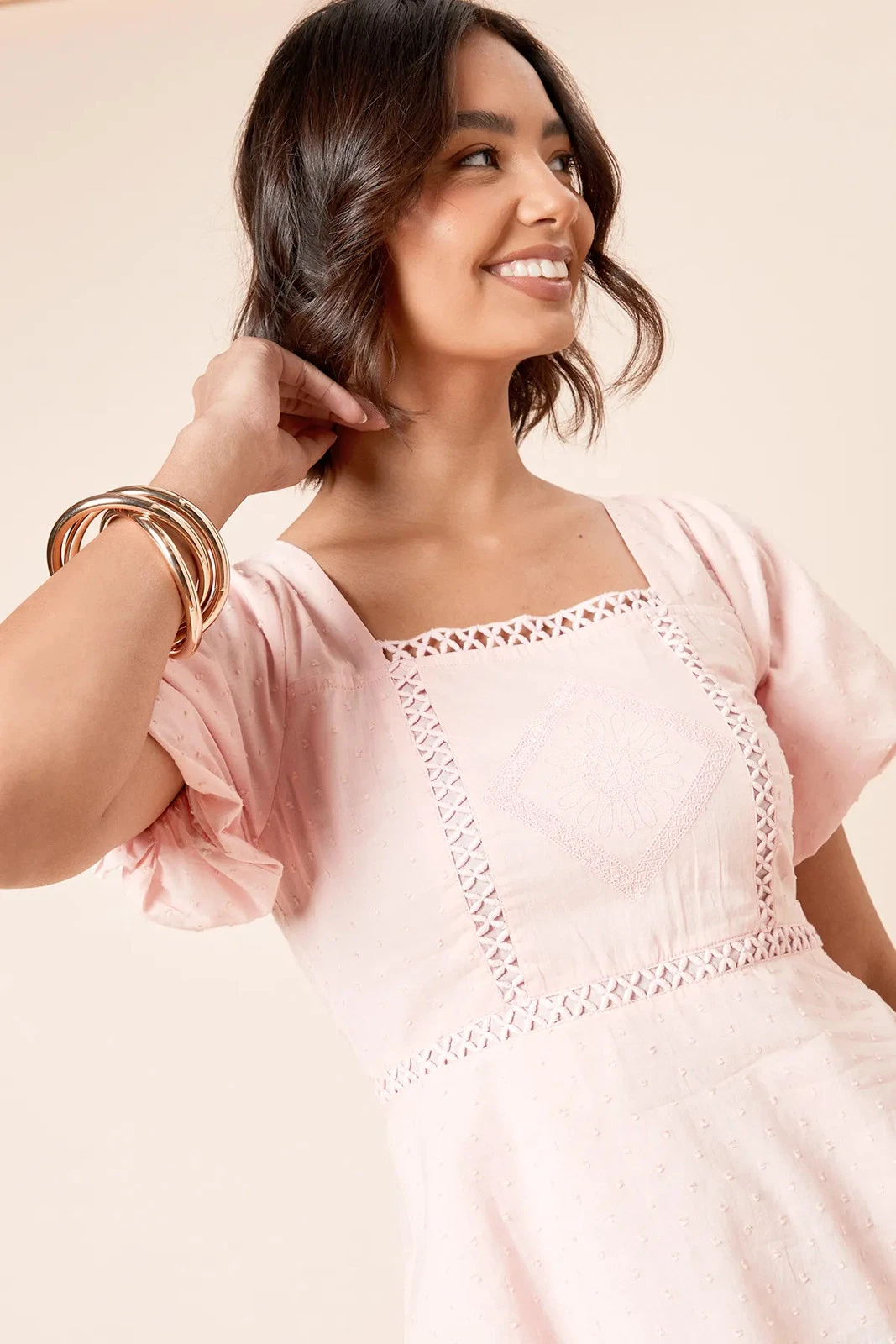 Dorothy Perkins Pink Top Womens Daywear Tops