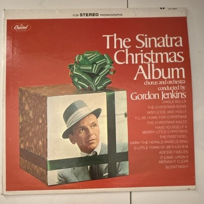 Frank Sinatra The Sinatra Christmas Album Vinyl LP Capitol Holiday 12'' 33 RPM