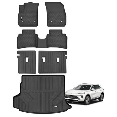 Floor Mats for 2021-2025 2026 Buick Envision with Cargo Liner All Weather TPE...