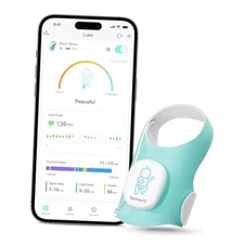  Smart Sock Shoe Baby Monitor - Track Baby’s Heart Rate, Movement and Sleep, 